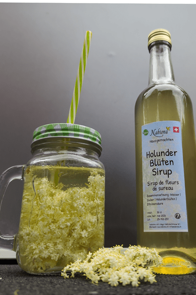 Holunderblütensirup