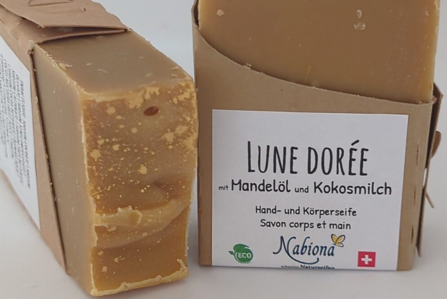 Hand und Körperseife mit Mandelöl und Kokosnussmilch