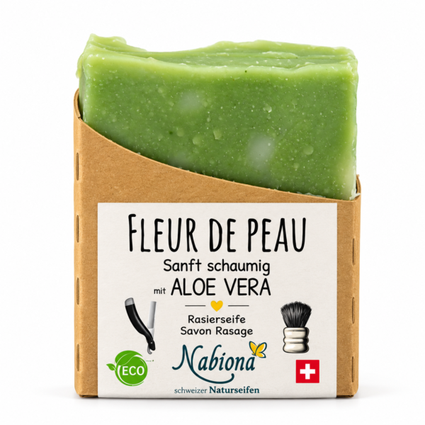 Rasierseife mit Aloe Vera
