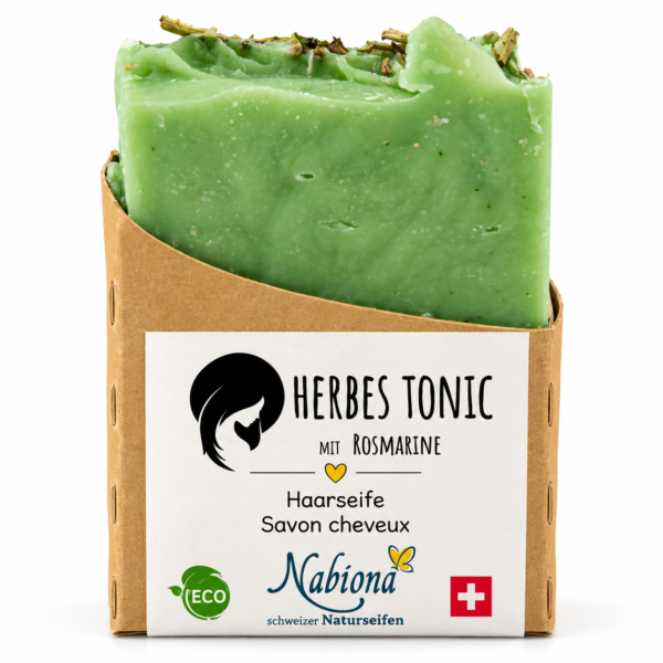 Haarseife mit Rosmarine